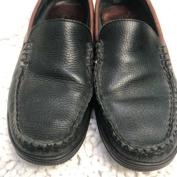 Allen Edmonds Westland Casual Black Brown Leather Driving Loafer 81/2 - Picture 7 of 7